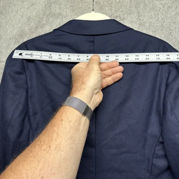 Suitsupply Havana Navy Blue Vitale Barberis‎ Wool Sport Coat Blazer 38R